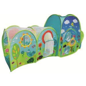 3 in 1 Dream Garden Pop Up Tunnel and Tent