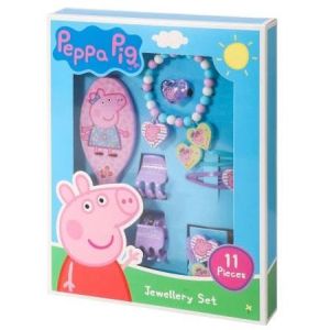 Peppa Pig 11 Pieces Jewellery Set