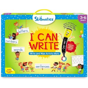 Skillmatics I Can Write - Write and Wipe Activity Mats