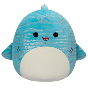 Squishmallows Lamar the Blue Whale Shark 12 Inch Plush