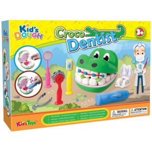 Kid's Dough Croco Dentist Set
