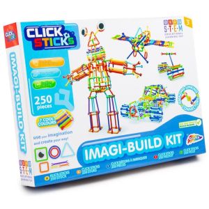 Click Sticks Imagi-Build 250 Piece Construction Set