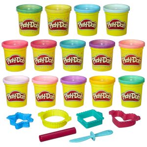 Play-Doh Sparkle and Bright Pack of 14 Cans