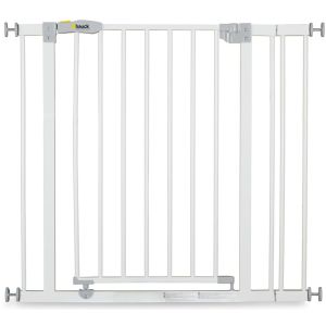 Hauck Open N Stop Safety Gate and 9cm Extension - White