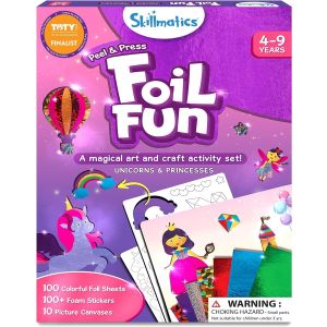 Skillmatics Peel & Press Foil Fun - Unicorns & Princesses