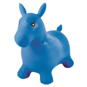 Inflatable Jumping Horse - Blue