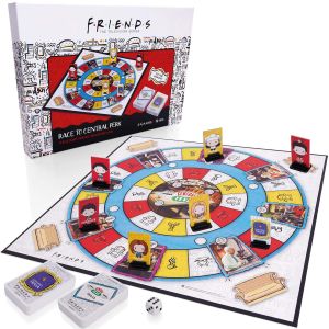 Friends Trivia Race To Central Perk Board Game