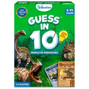 Skillmatics Guess in 10 World Of Dinosaurs Game