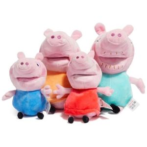 Peppa Pig Plush 4 Puppet Family Pack