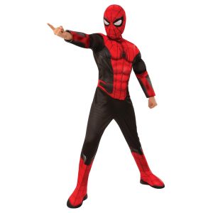 Spider-Man Red and Black Deluxe Costume - Medium