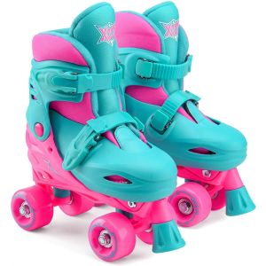 Xootz Pink Quad Skates- Medium