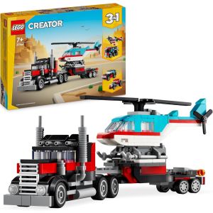 LEGO Creator 3in1 Flatbed Truck with Helicopter 31146