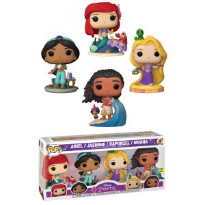 Funko POP Disney Princess 4 Pack Figures