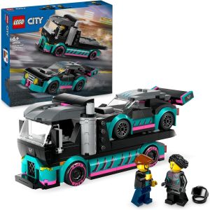 LEGO City Race Car and Car Carrier Truck 60406