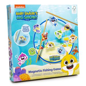 Baby Shark Magnetic Wooden Fishing Game