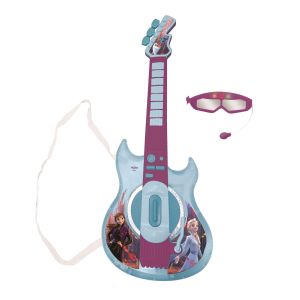 Disney Frozen Electronic Lighting Guitar with Glasses Mic