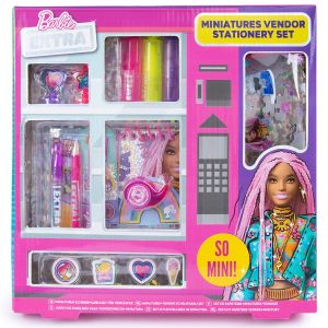 Barbie Extra Miniatures Vendor Stationery Set