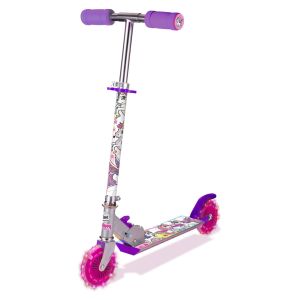 Ozbozz Unicorn Dreamland Scooter with Flashing Wheels