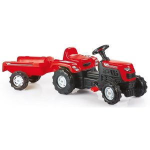 Dolu Red Tractor and Trailer