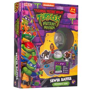 Teenage Mutant Ninja Turtles Sewer Battle Pressmatic Board Game