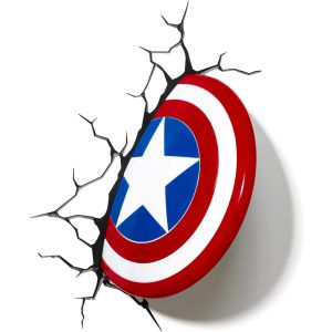 Marvel Captain America's Shield 3D Wall Light