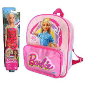 Barbie Travel Set 2 in 1 Backpack and Doll