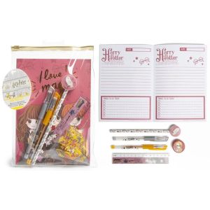 Harry Potter Diary Stationery Pencil Case Set