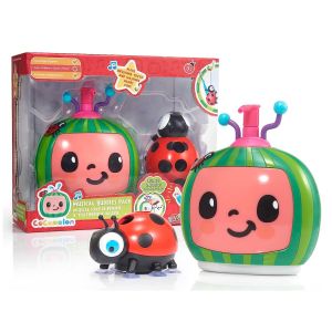 CoComelon Musical Buddies Ladybug Soap Dispenser and Singing Toothbrush Holder