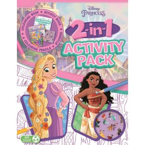Disney Princess: 2-in-1 Activity Pack Book