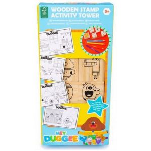Hey Duggee Wooden Stamps Activity Tower