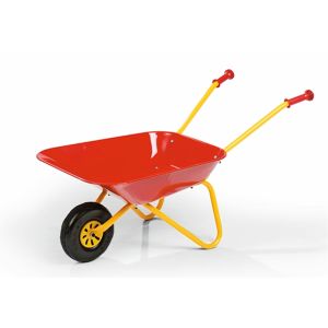 Rolly Toys Child's Metal Wheelbarrow - Red