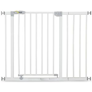 Hauck Open N Stop Safety Gate and 21cm Extension - White