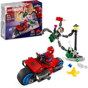 LEGO Marvel Motorcycle Chase: Spider-Man vs. Doc Ock 76275
