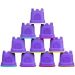 Kinetic Sand Castle Containers 10 Colour Pack