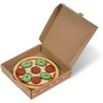 Melissa & Doug Top and Bake Pizza Counter Wooden Playset