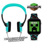 Minecraft Interactive Smart Watch and Headphones Set