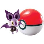 Pokemon Clip n Carry Poke Ball - Noibat and Poke Ball Figure