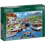 Falcon De Luxe A Day on the River 1000 Piece Puzzle
