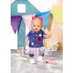BABY Born Deluxe Jeans Dress Doll Outfit Set