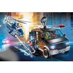 Playmobil City Action Police Helicopter Pursuit with Runaway Van 70575