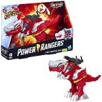Power Rangers Battle Attackers  Dino and Fury T-Rex Champion Zord  Figure