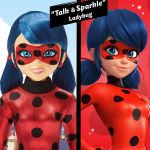 Miraculous Talk & Sparkle Ladybug Doll