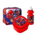 Spiderman 3 Piece Lunch Bag Set