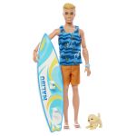 Barbie Ken Surfboard Beach Doll