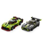 Lego Speed Champions Aston Martin Valkyrie AMR Pro and Aston Martin Vantage GT3 76910