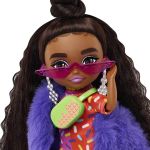 Barbie Extra Minis Fury Coat 5.5 inch Doll