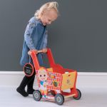 Cocomelon Wooden Shopping Trolley