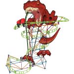 K'nex T-Rex Fury Roller Coaster Building Set