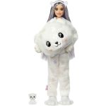 Barbie Cutie Reveal Snowflake Sparkle Polar Bear Costume Doll
