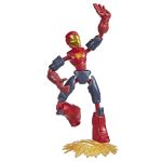Avengers Bend and Flex Fire Missions Iron Man 6" Figure